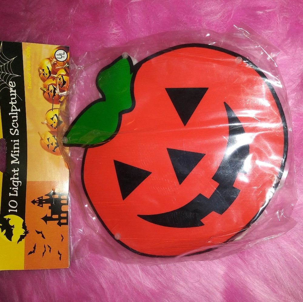 Pumpkin mini lights decoration